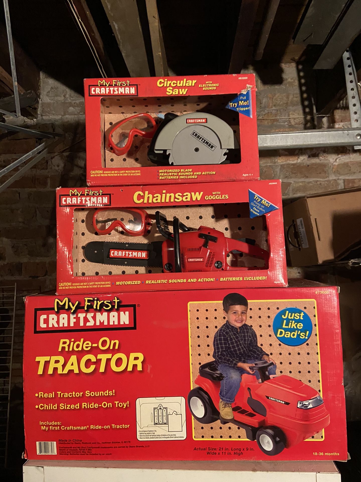 Craftsman Kids Toys ( NEW in box)