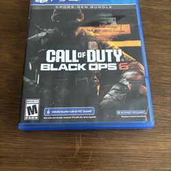 PS4 Call of duty black ops 6