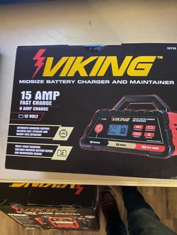 Viking 15 amp battery charger