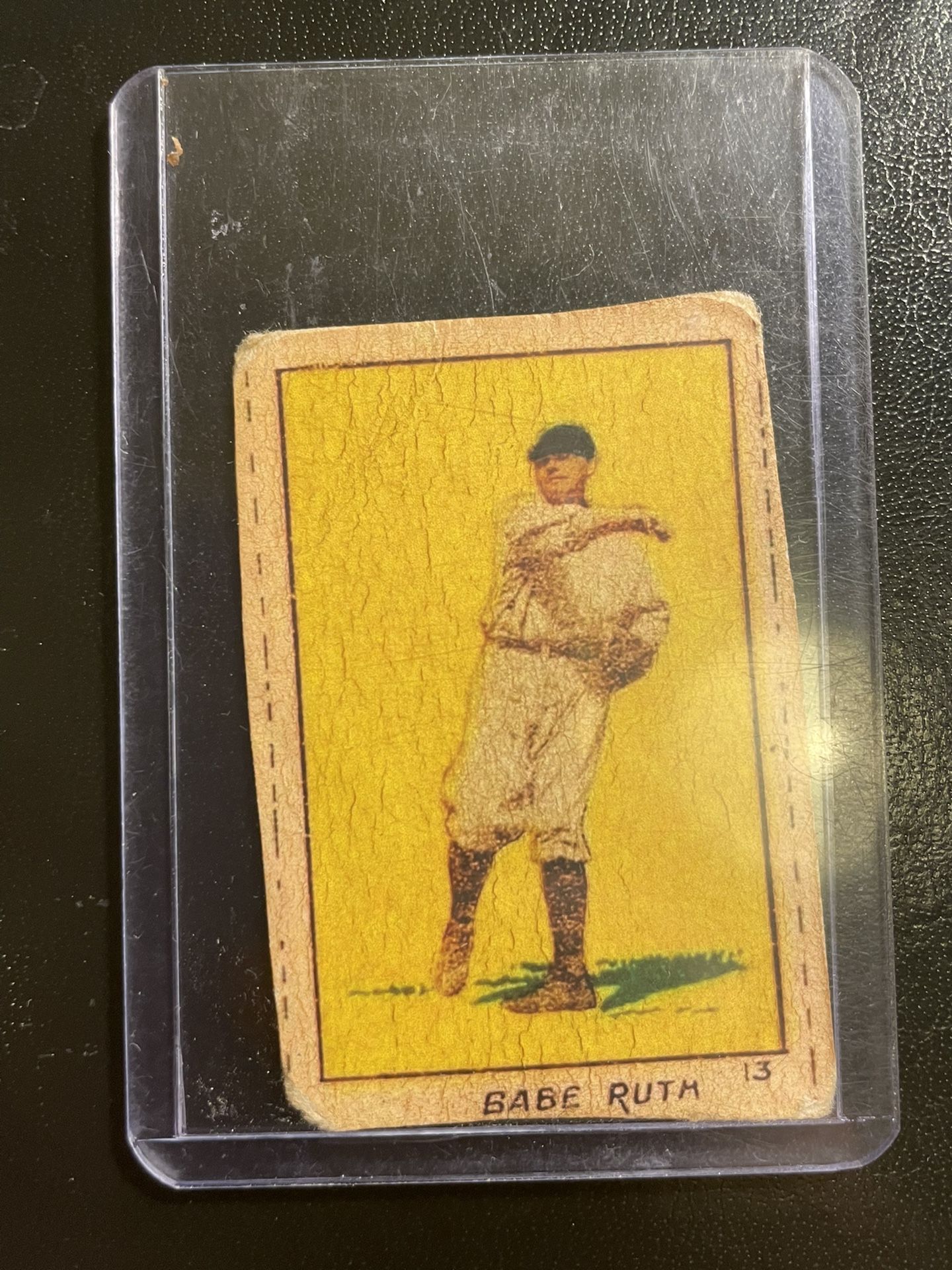 1920s W520 Babe Ruth W Strip Vintage Baseball Card - PR Condition - MLB HOF