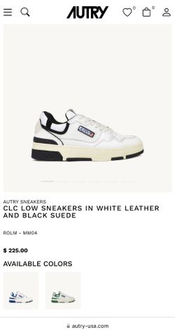 AUTRY LOW CLC SIZE 42/US 9Mens