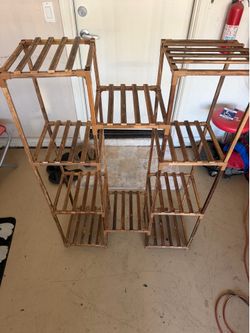 Decorative wood shelf