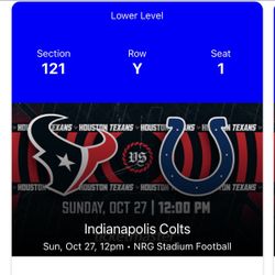 Texans vs Colts 