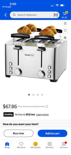 Stainless steel toaster