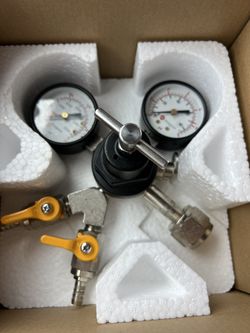 Kegco Double Gauge With Splitter