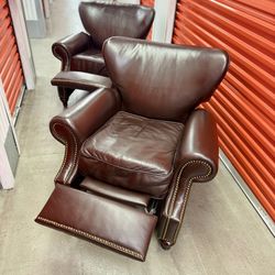 Luxurious Leather Recliner - 1 Available