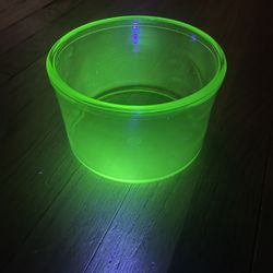 Uranium Glass Dish