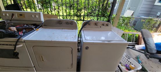Washer and dryer