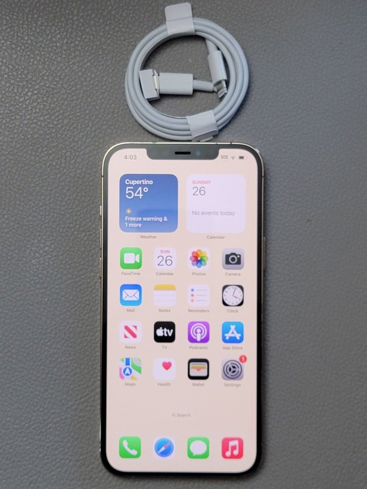 IPHONE 12 PROMAX 128GB T-MOBILE OR METRO PCS CARRIER IN GREAT Condition