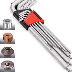 Powerbuilt Zion Metric Hex Key Wrench Set #240095