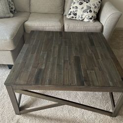 Dark Brown Sofa Table 