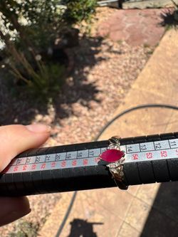 10k Gold Ruby Ring
