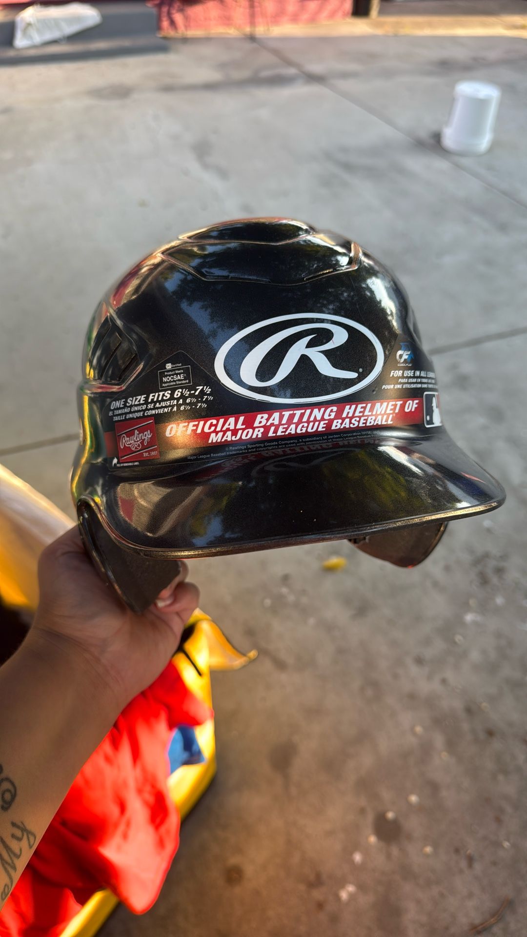 Little Kid Baseball Helmet