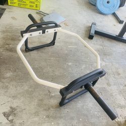 Trap Bar, Hex Barbell for Squats and Deadlifts, 55.7 in. Shrug Bar with 25 mm Handles by SVOPES