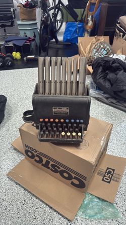 Antique Coinoneter Coin machine