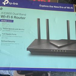 Wi-Fi 6 Router  Archer AX21