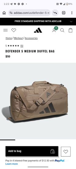 Adidas Defender Duffel Bag