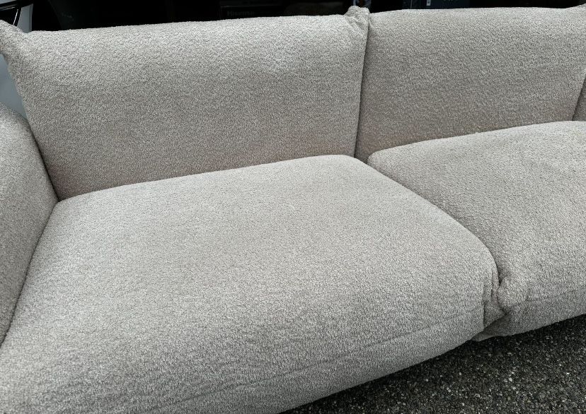 PENDING Boho Boucle couch
