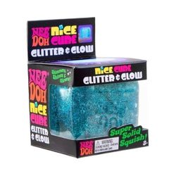 NEEDOH BLUE NICE CUBE GLITTER AND GLOW
