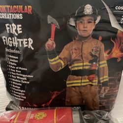 Beautiful Fire fighter Costume