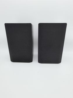 Insignia NS-IOPS22  2-Way Indoor/Outdoor Speakers (Pair) - Black, No Tested
