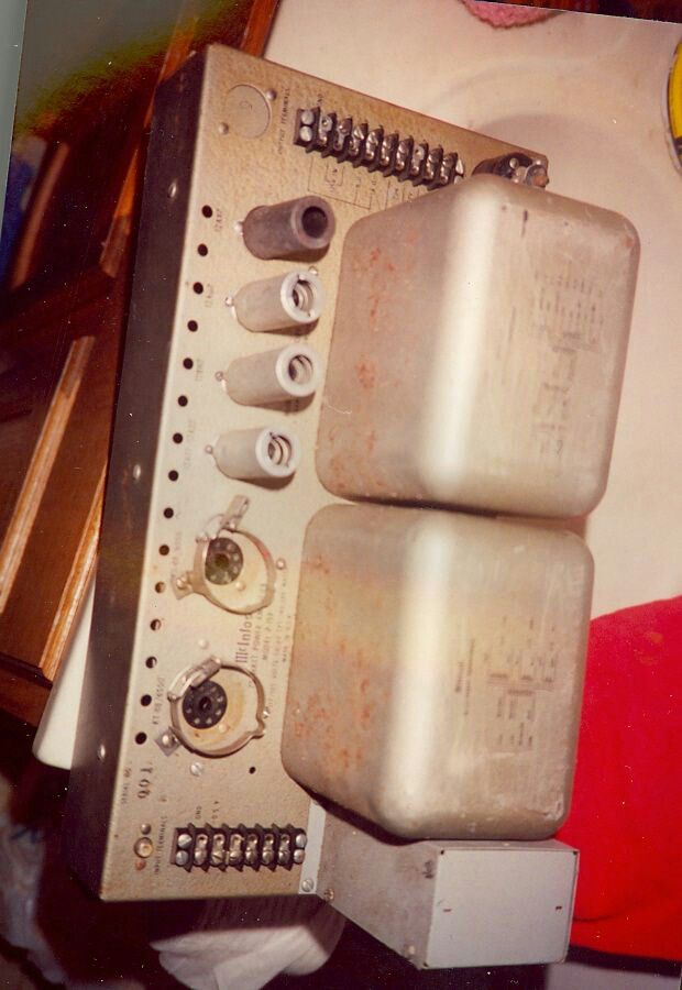 McIntosh mi-75 mono tube power amplifier serial number 1