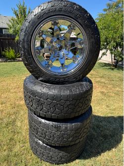 Chevy Silverado wheels 20x12 universal 6 lugs