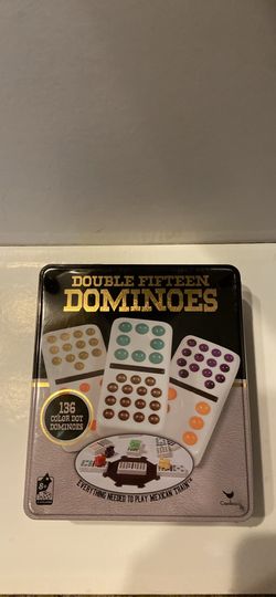 Double fifteen dominoes