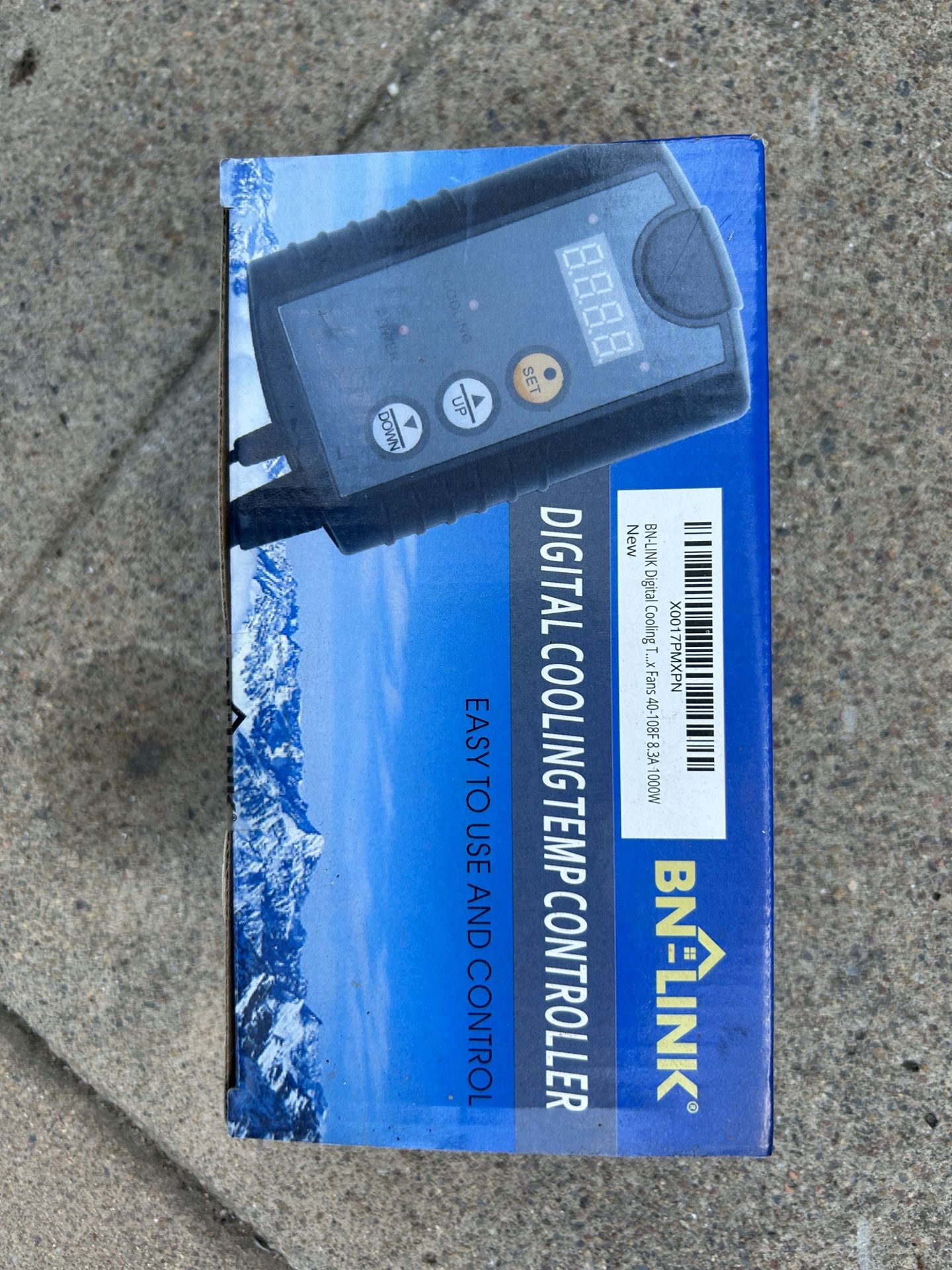 Digital cooling temperature controller
