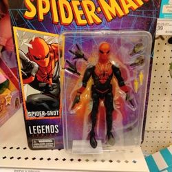 Marvel Legends Spiderman Retro Series Spider Shot