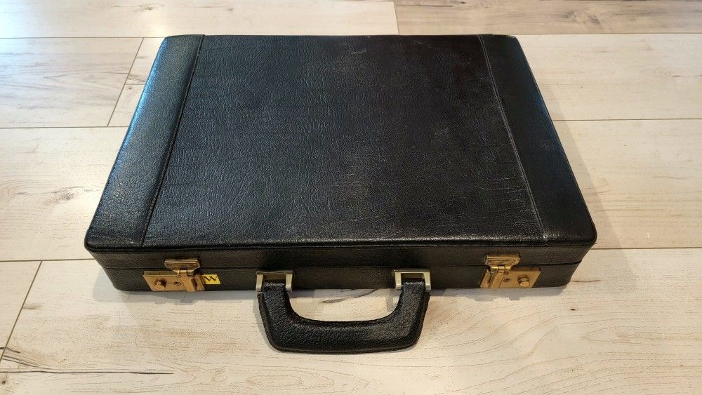 Hard Leather Briefcase