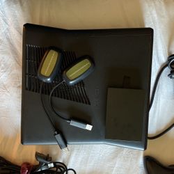 Xbox 360 With All Controllers Battery’s And Chargers