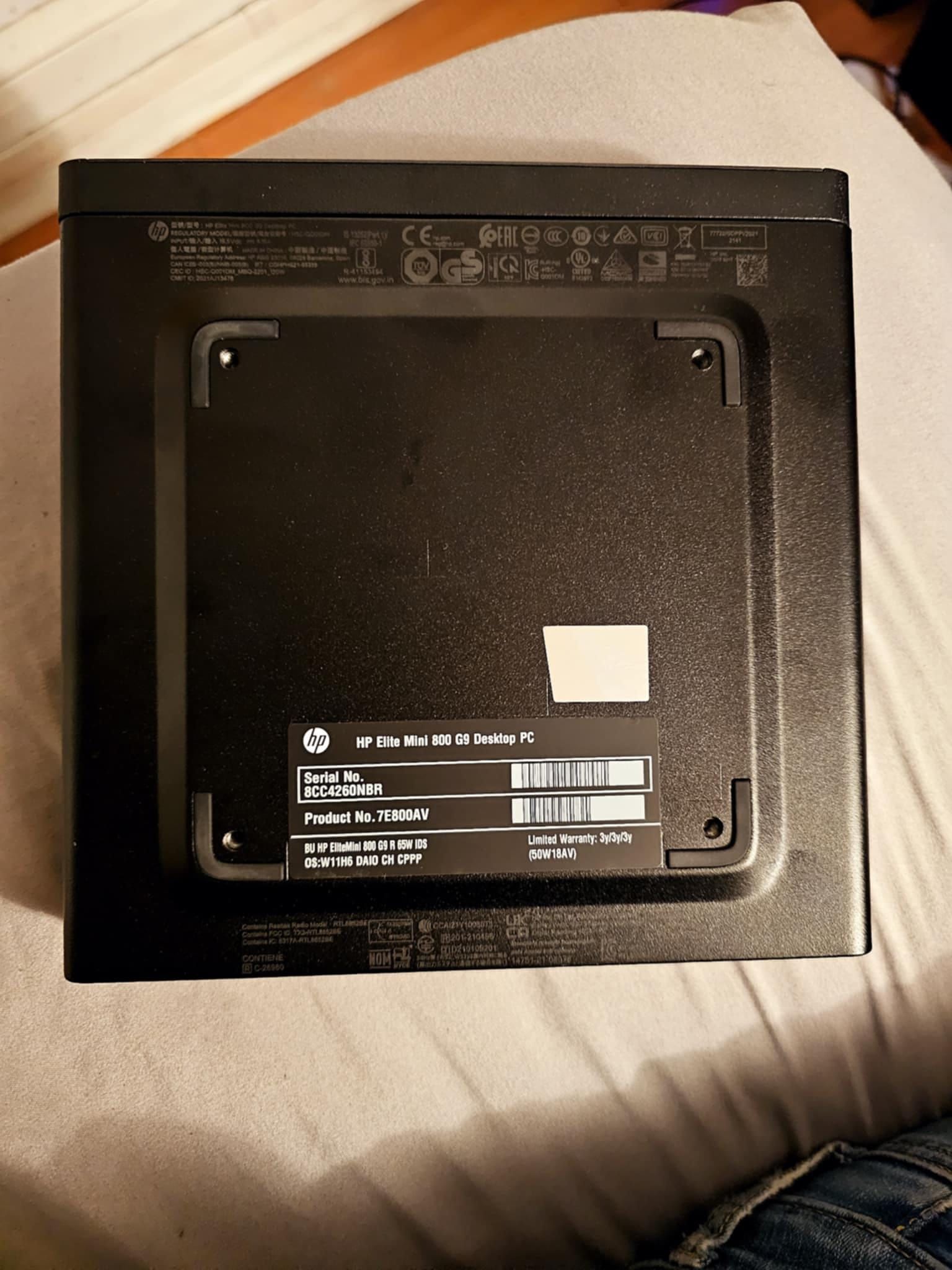 Hp elite mini 800 g9 desktop pc