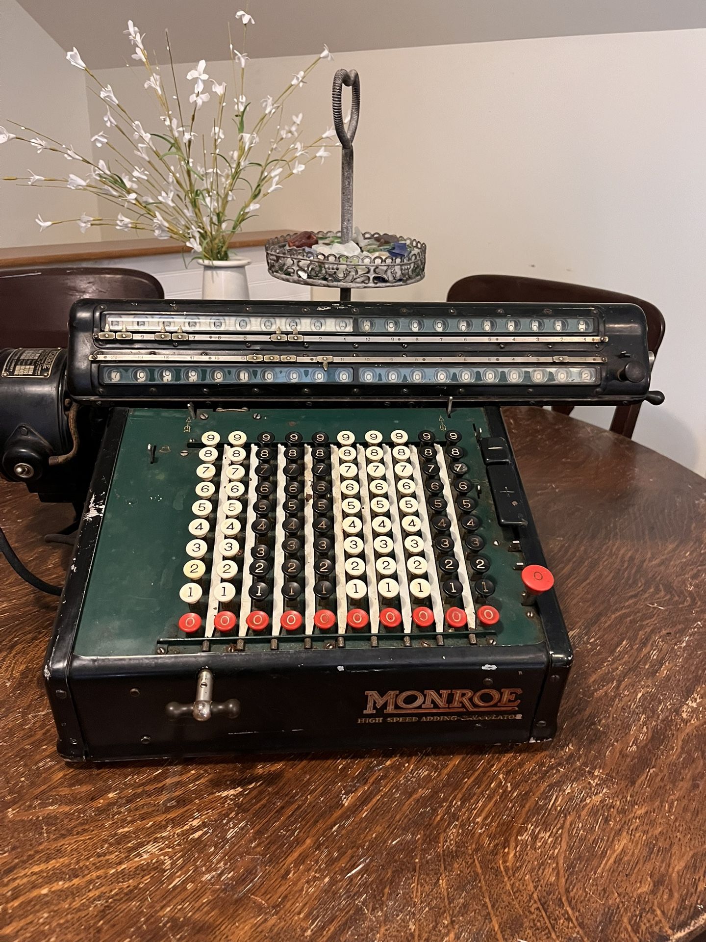 Vintage High Speed Adding Calculator