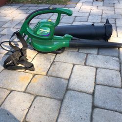 Leaf blower and Attachable Bag