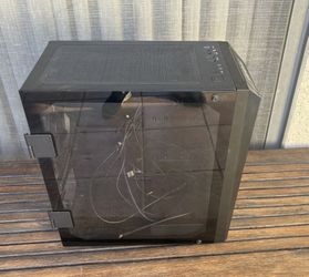 GAMDIAS MATX PC Case, 2 LED Fans Plus 1 Exhaust 