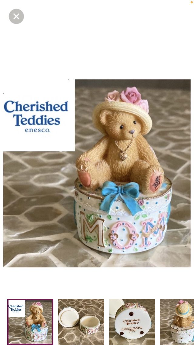 Cherished Teddies Mom-Maker Of Miracles Box