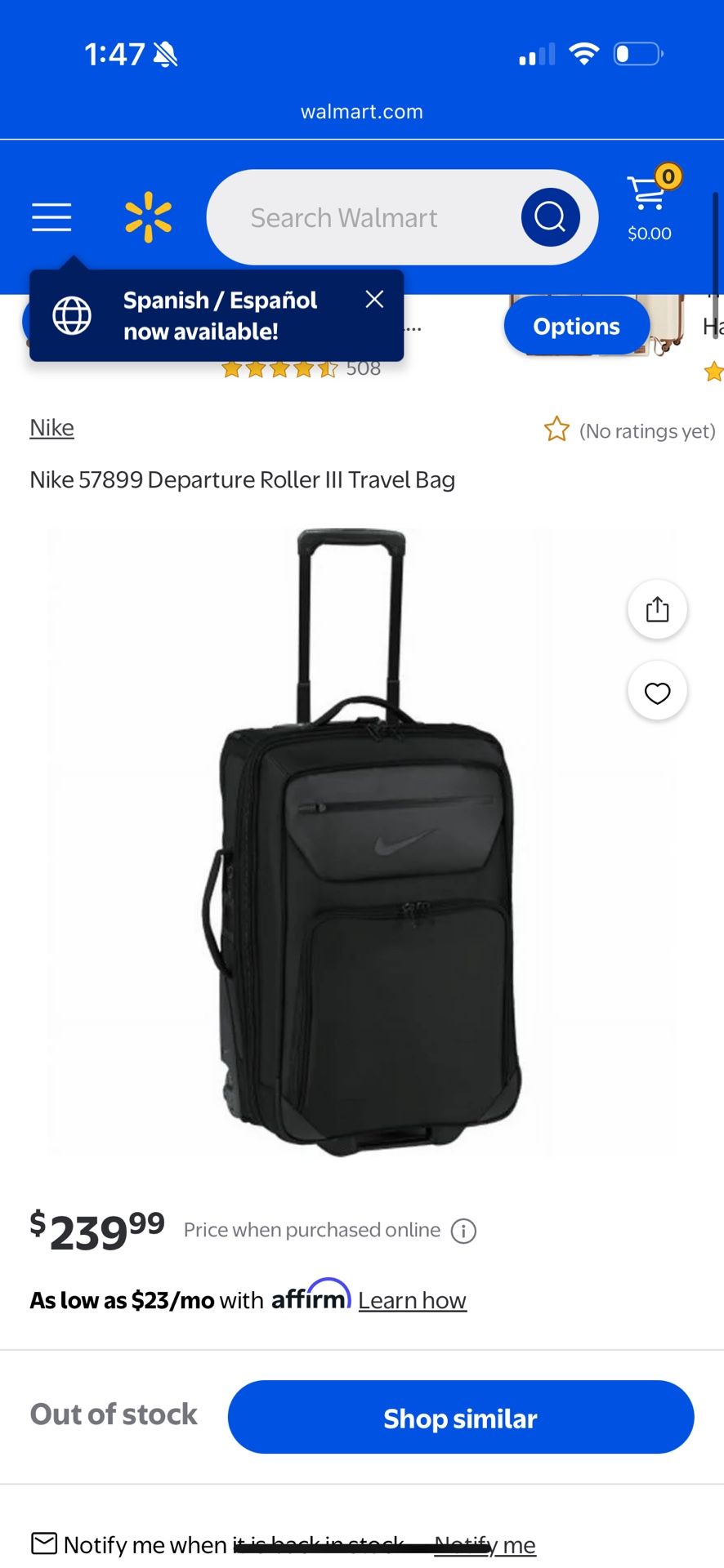 Nike Carry On Luggage