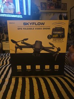 Vivitar Skyflow GPS Drone 4K UHD - 3-Axis Gimbal - 5" Touchscreen