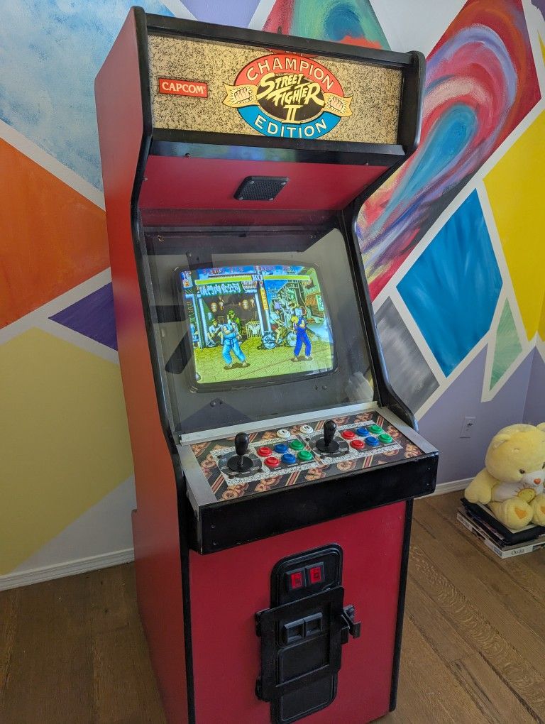 Street Fighter II Turbo Arcade Cabinet