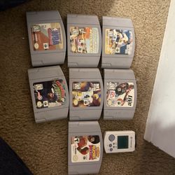 Nintendo 64 Games & Dreamcast Memory Card