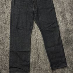 Used Levi’s Charcoal 501’s 
