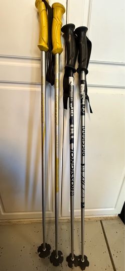 Downhill Ski Poles Sale – Rossignol & Scott (Buy Pairs Individually or Both Sets Together)