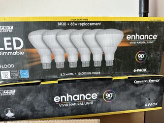 Brand New Dimmable LED bulbs
