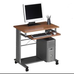 MAYLINE 945MEC Computer Workstation, Med Cherry, Mobile Desk NIB (OBO)