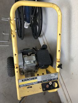 Karcher pressure washer 2400 psi
