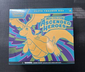 Pokémon TCG Mega Evolution: Ascended Heroes ETB - Factory Sealed