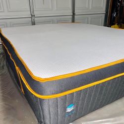 Nectar Premier Hybrid Copper King Mattress Bed