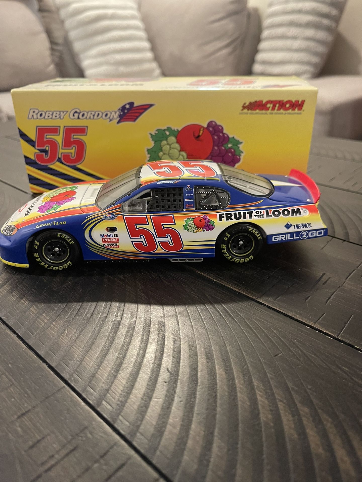 Action Elite Robbie Gordon #55 Fruit Of The Loom 1 of (contact info removed) Monte Carlo 1:24