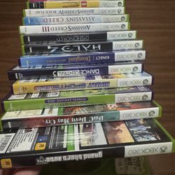 Xbox 360 Game Lot